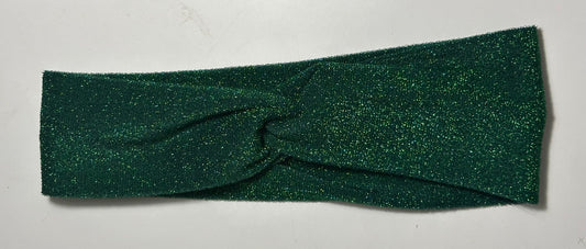 Dark green Twisted Knot headband