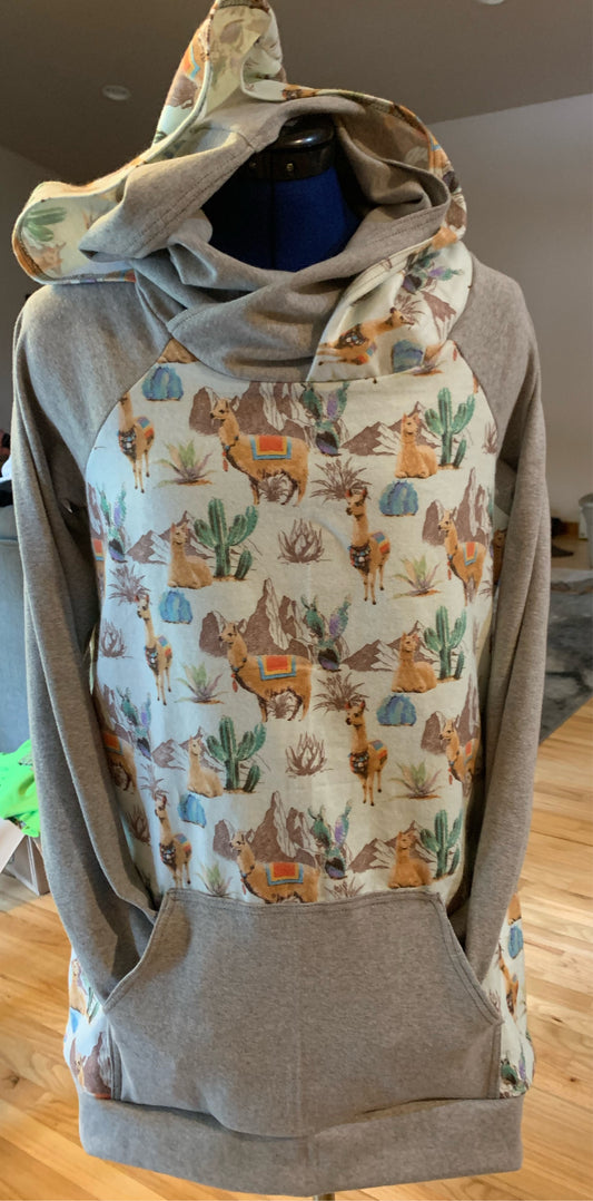 Alpaca Desert Double Hoodie